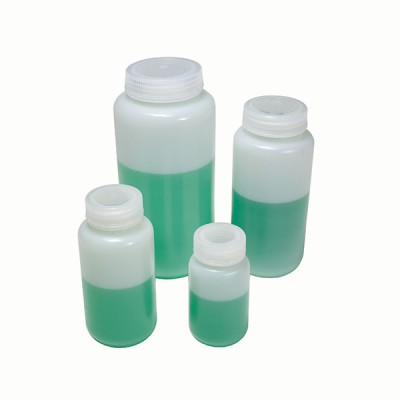 REAGENT BOTTLES, WIDE MOUTH, HDPE
